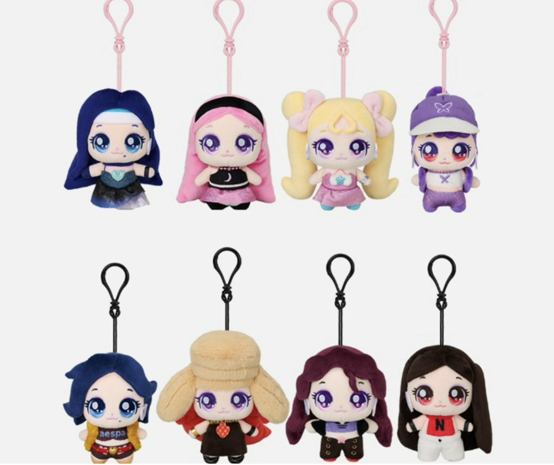  aespa 聯名盲盒吊飾娃娃 指定款