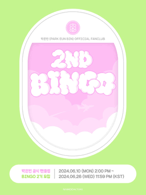 2nd OFFICIAL FANCLUB 'BINGO'