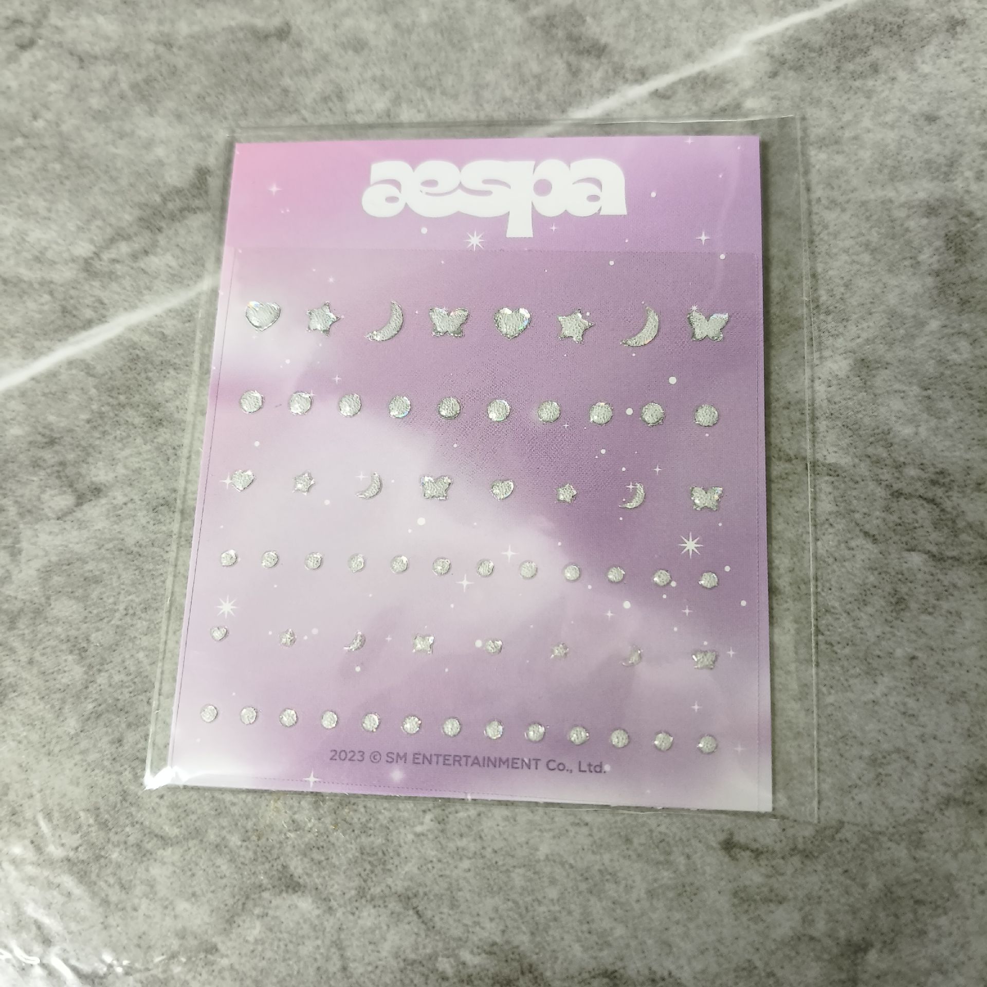 aespa ctmi 美甲貼