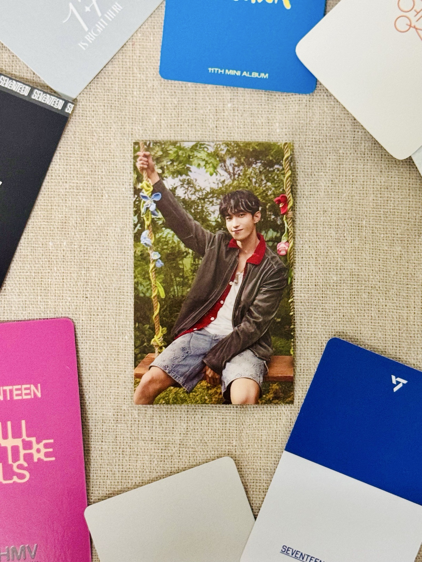 SEVENTEEN 碩珉 DK MINI11 日區特典卡 不需帶卡