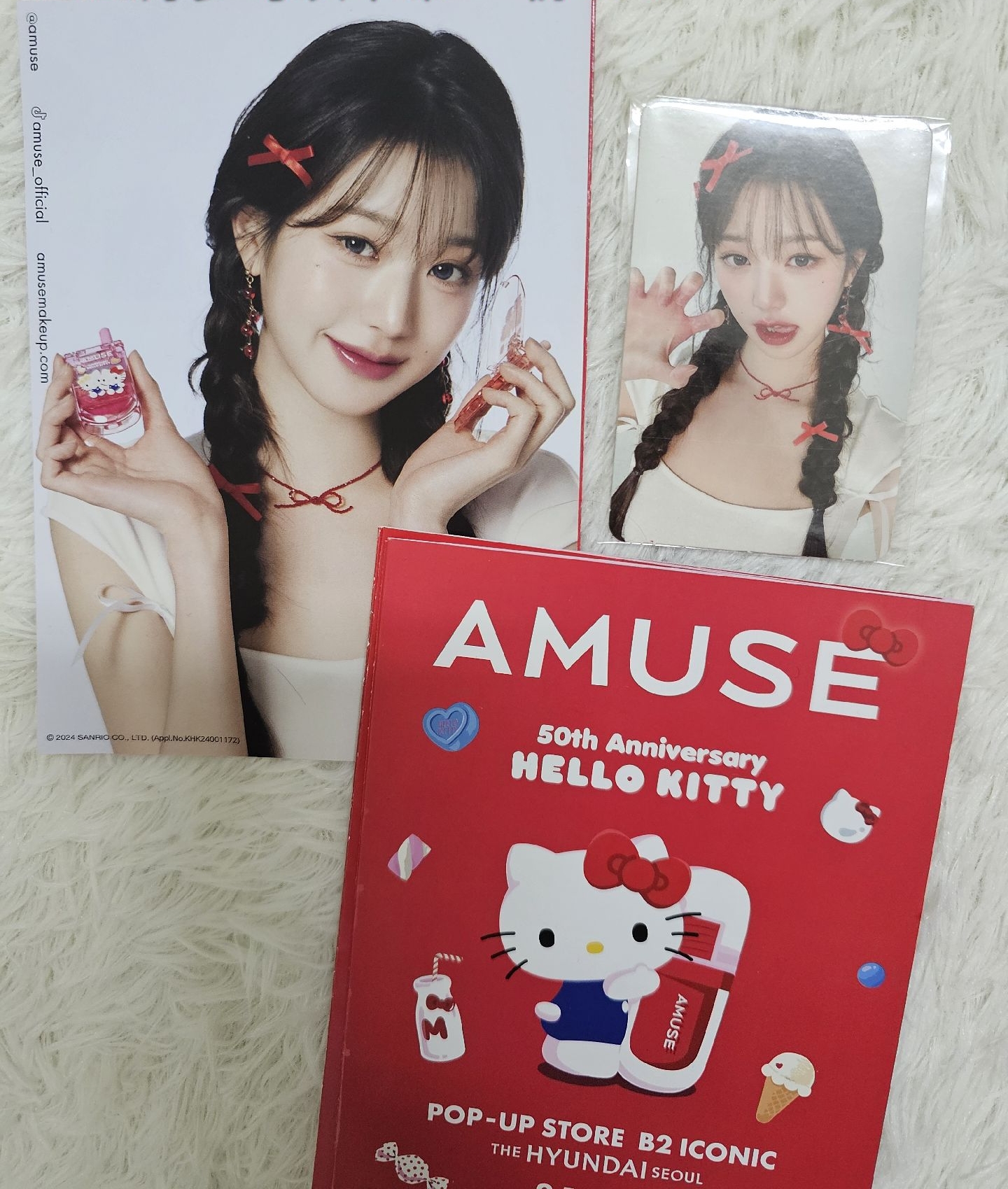 AMUSE 限量快閃店代言卡