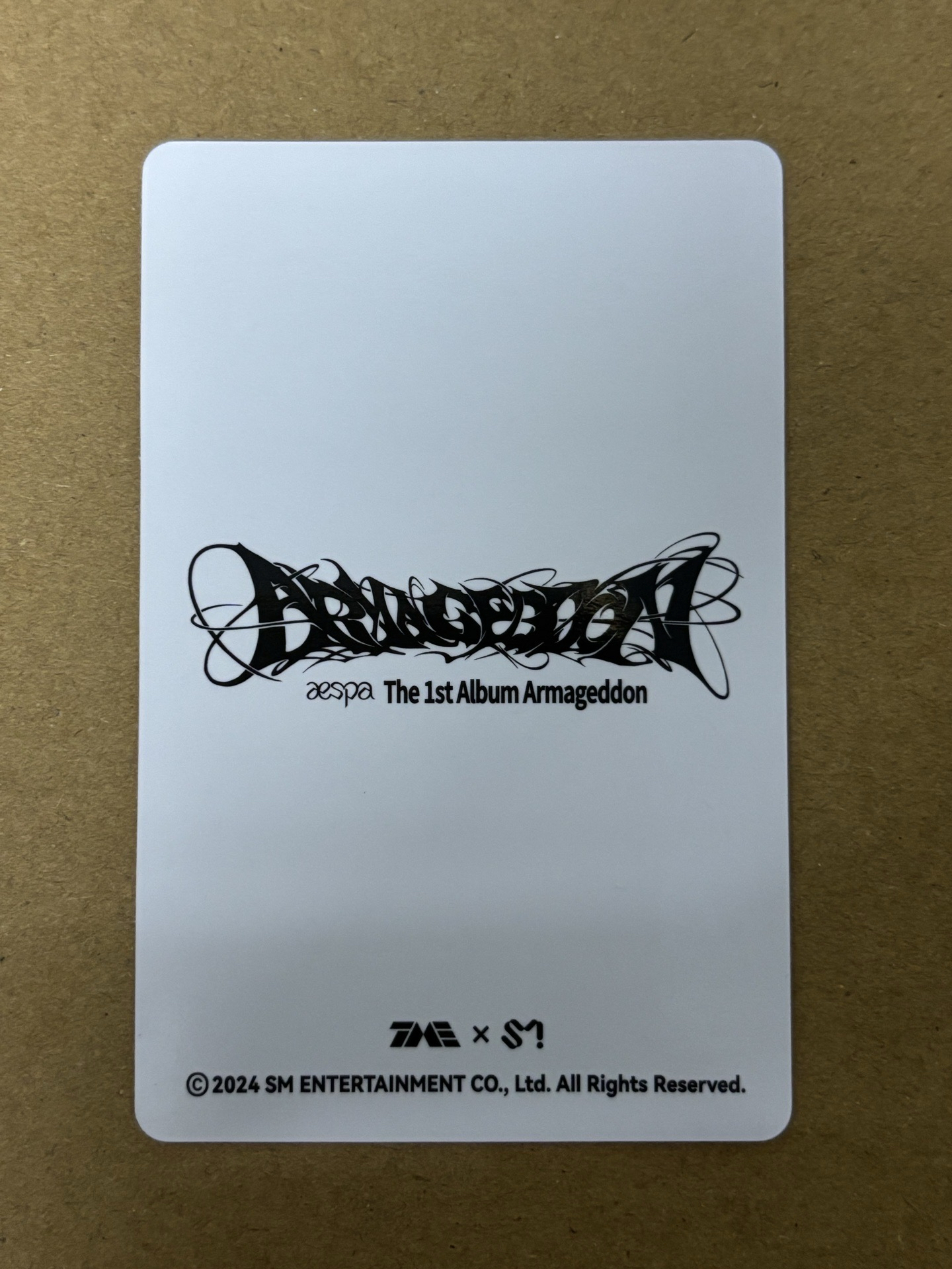 （瑕）aespa NingNing 寧寧 正規一 QQ音樂 星光卡 正規一 一星寧