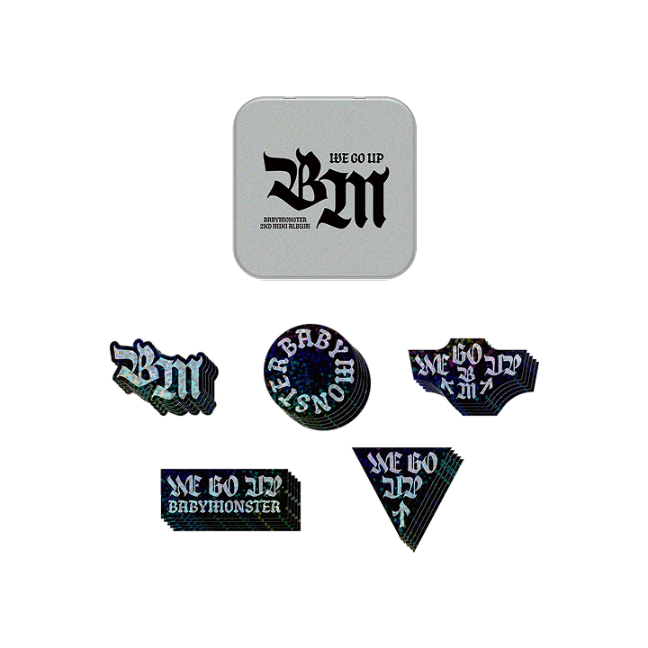 BABYMONSTER｜🇰🇷WE GO UP 鐵盒貼紙組