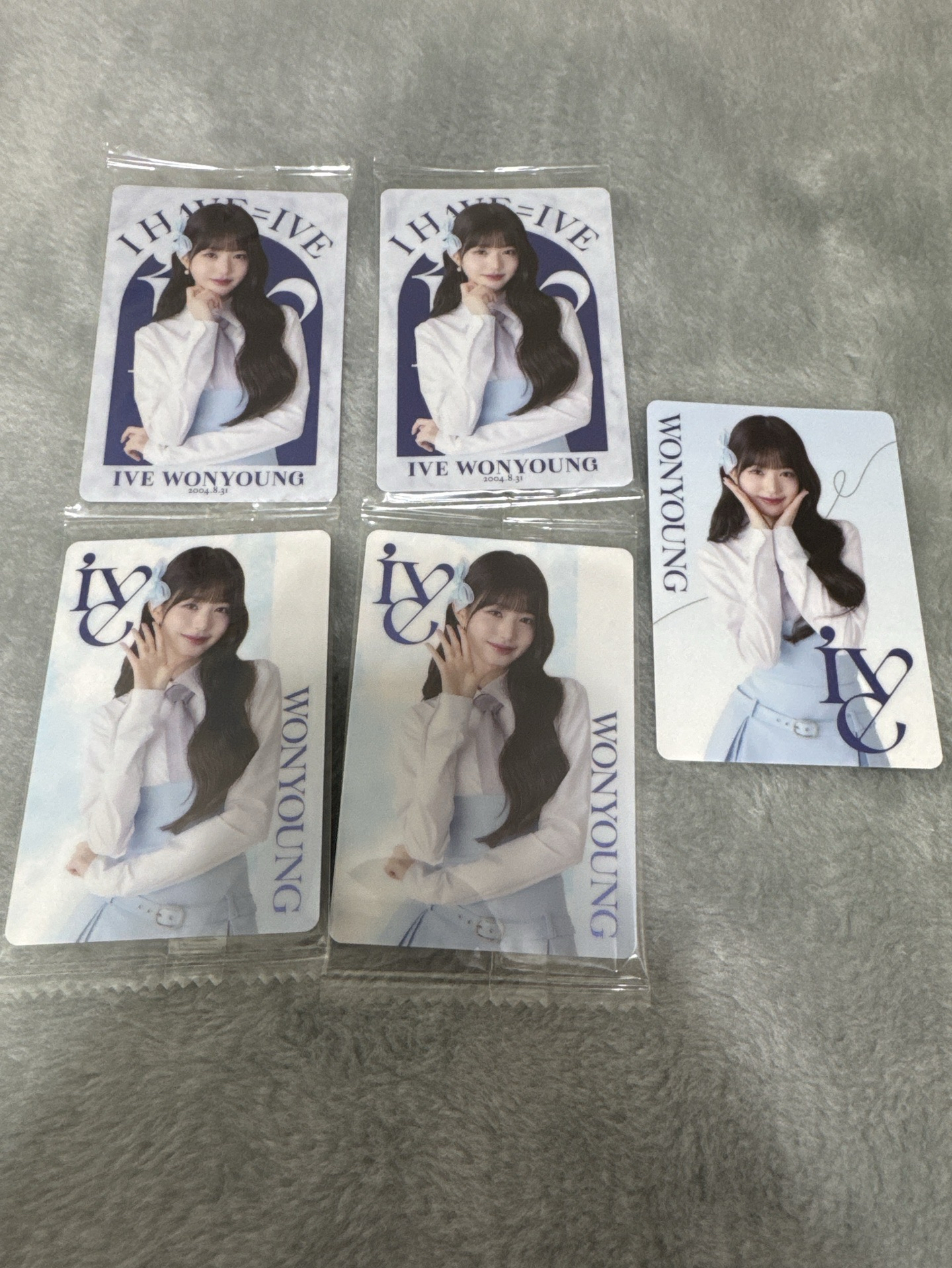IVE 員瑛 餅乾卡