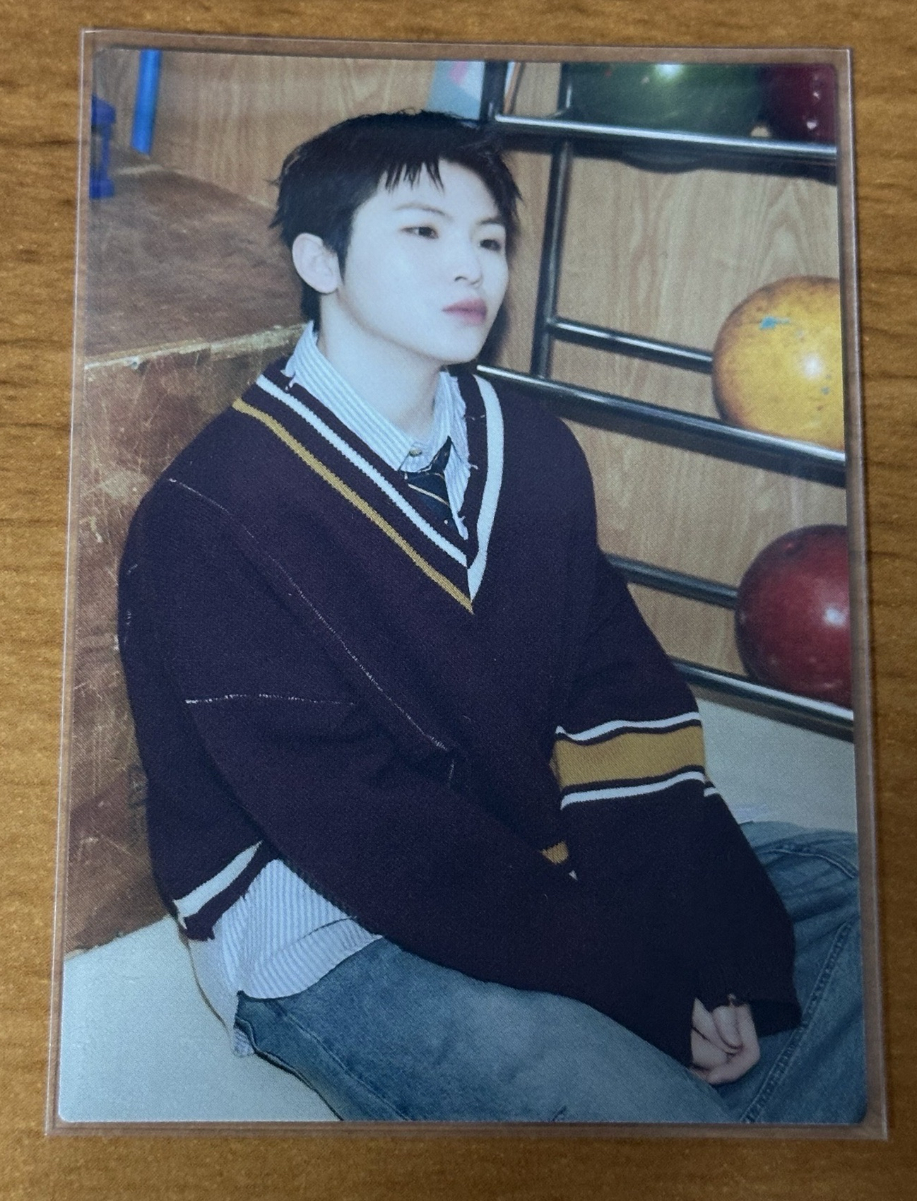 Woozi Holiday卡包卡🩵
