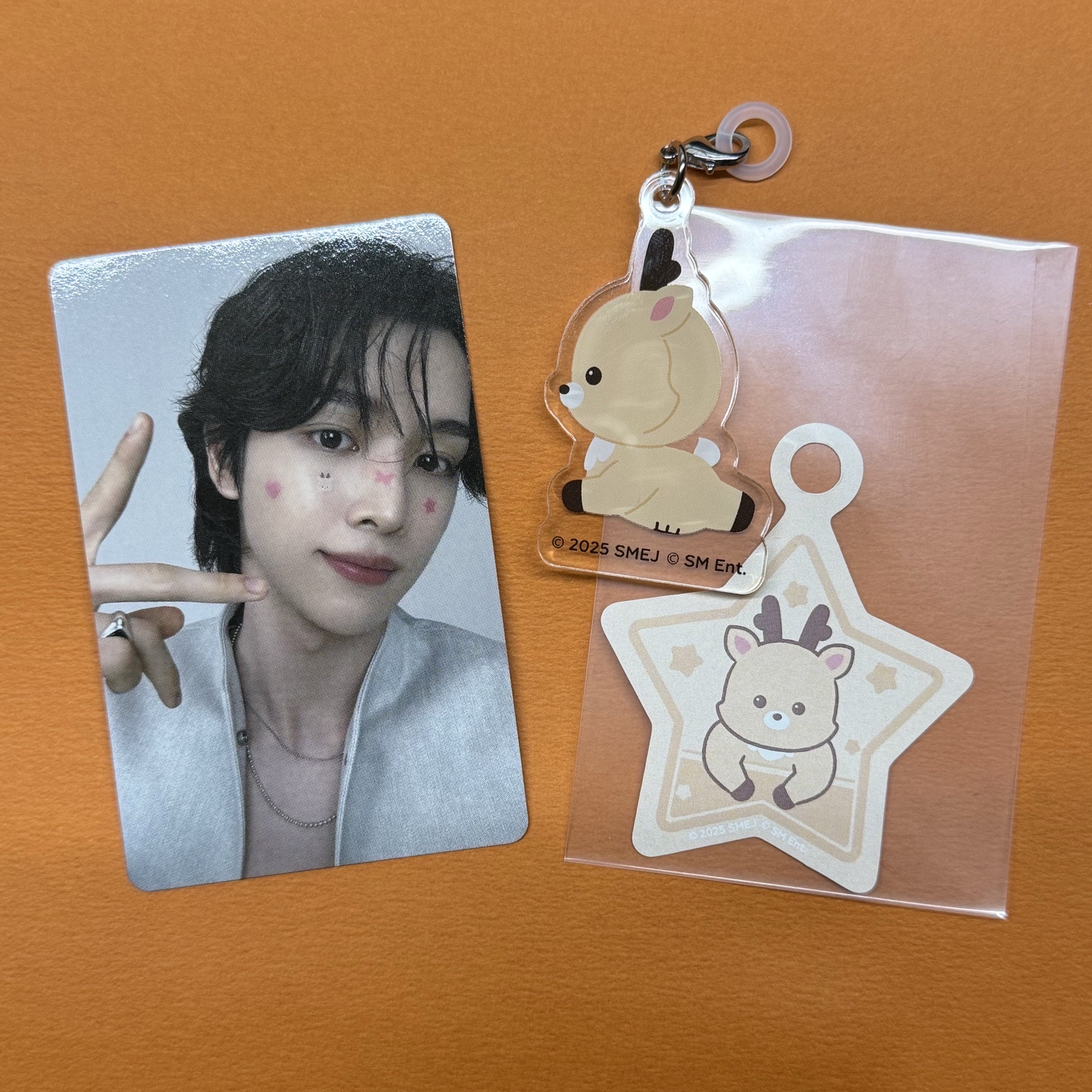 成燦 日巡滿額卡+RIIZE PARK CAFE吊飾