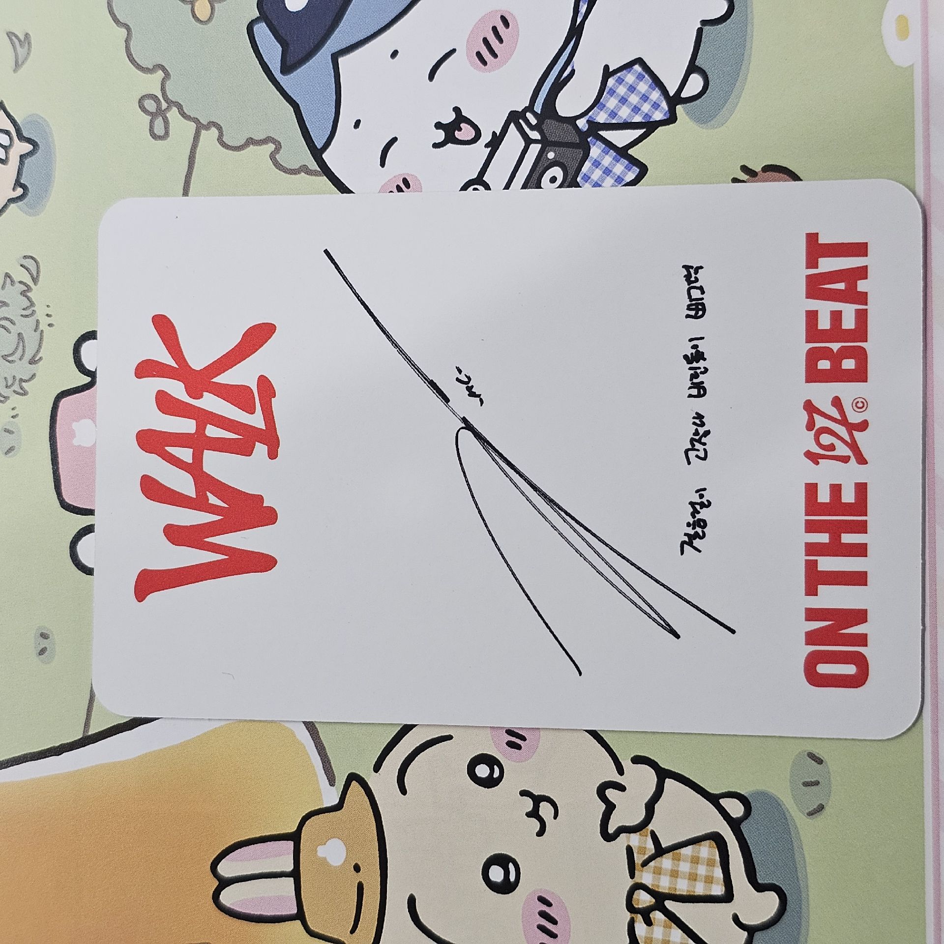 WALK 專輯卡 專卡