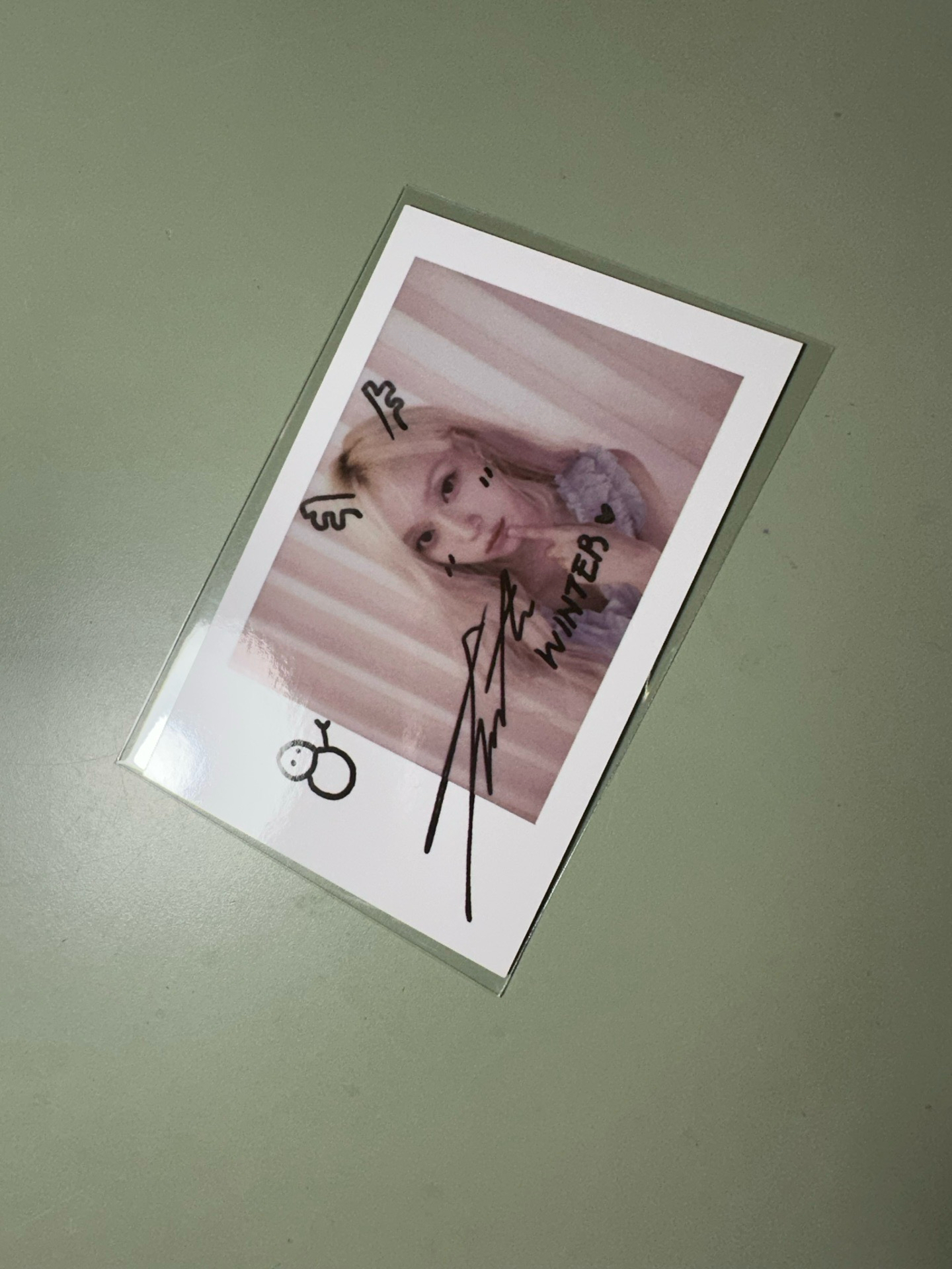 Whiplash Winter 冬 kms 預售 拍立得卡 中文卡背