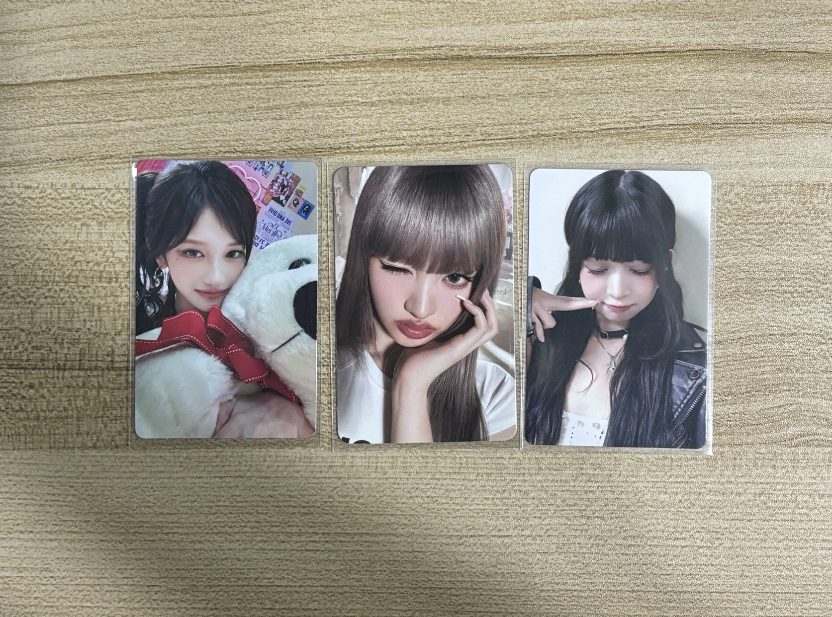 IVE 怜栗瑞小卡(💙)