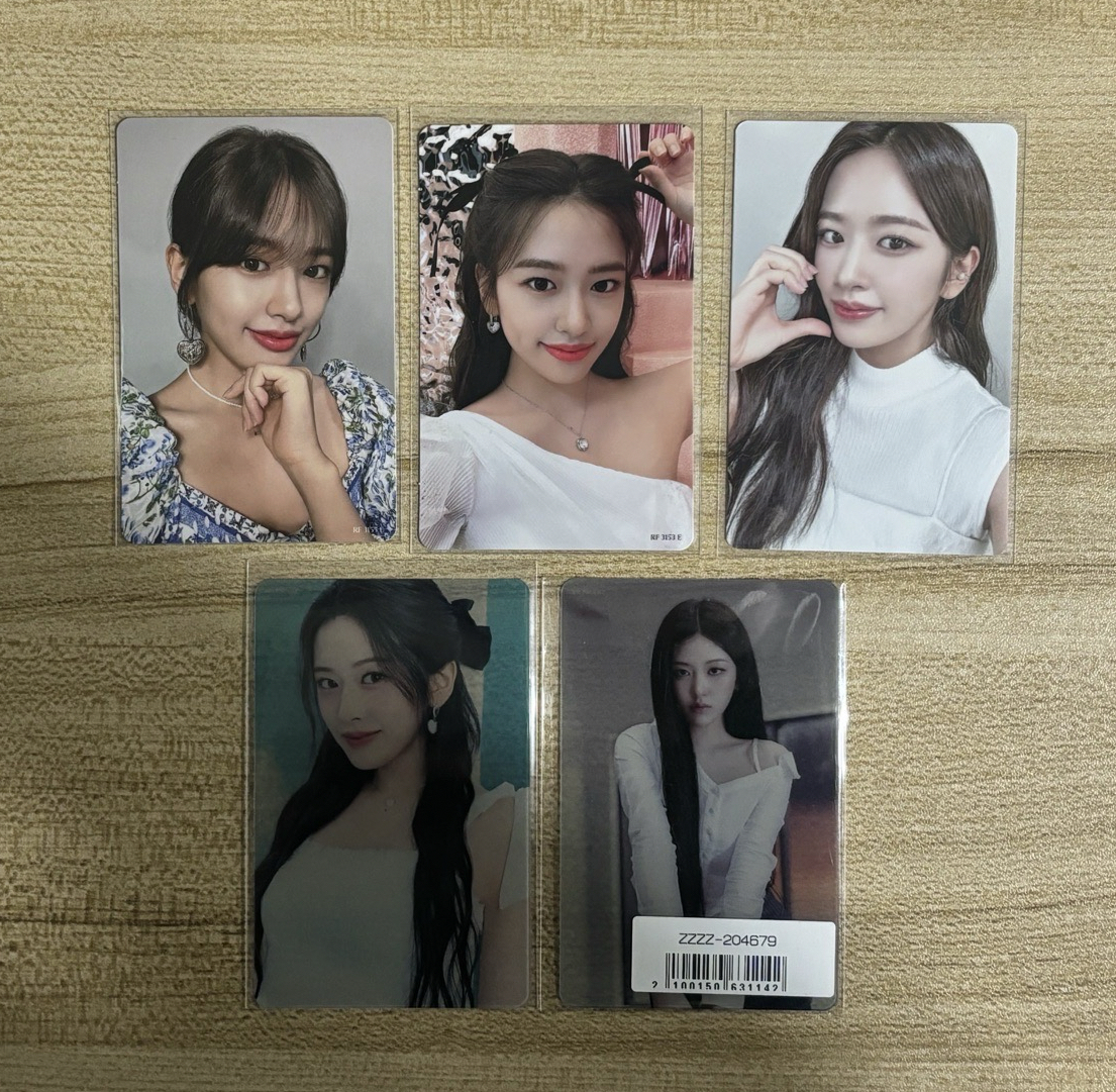 IVE 兪真日本卡