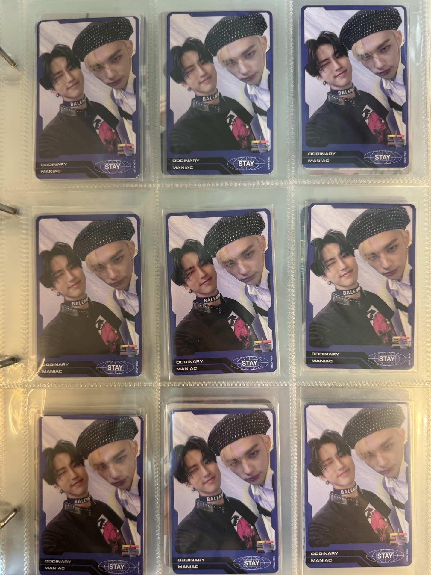 Stray Kids odd辰城雙人卡