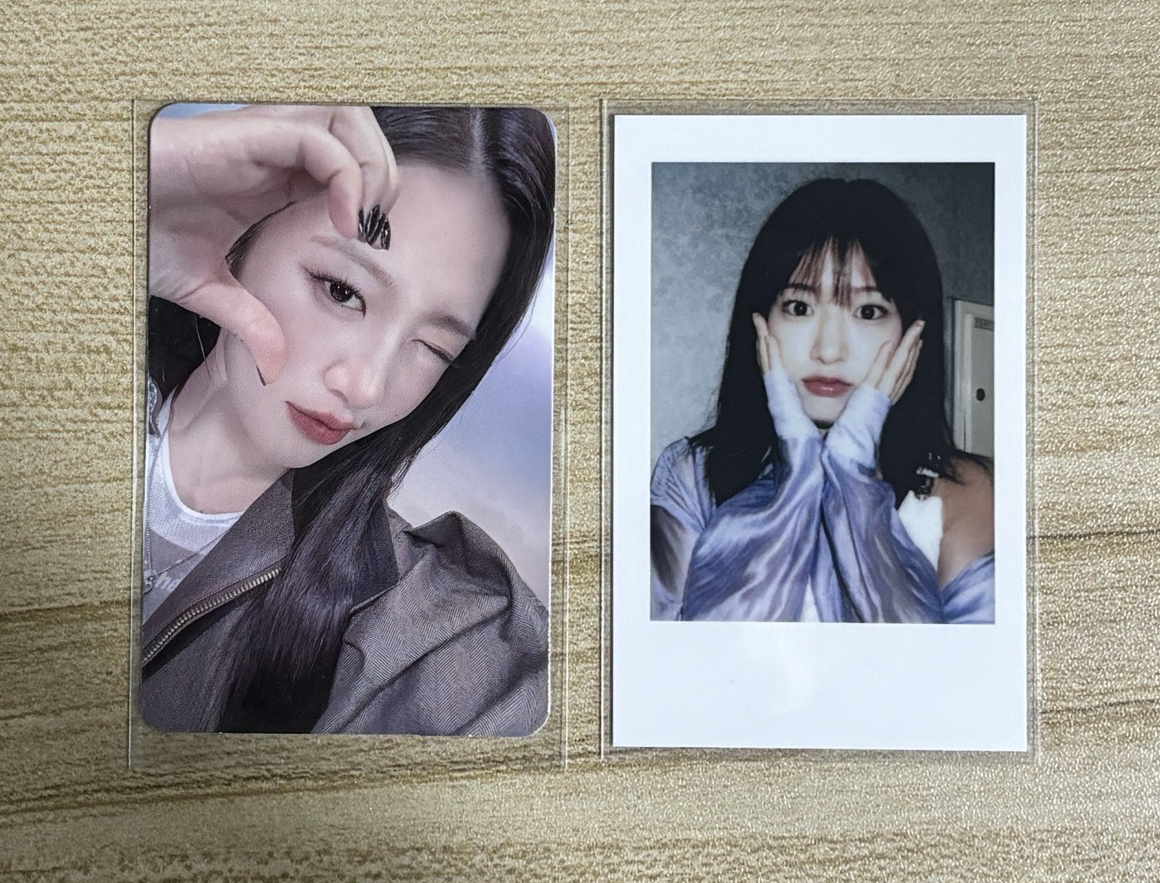 IVE EMPATHY 兪真小卡(❤️綁💙)