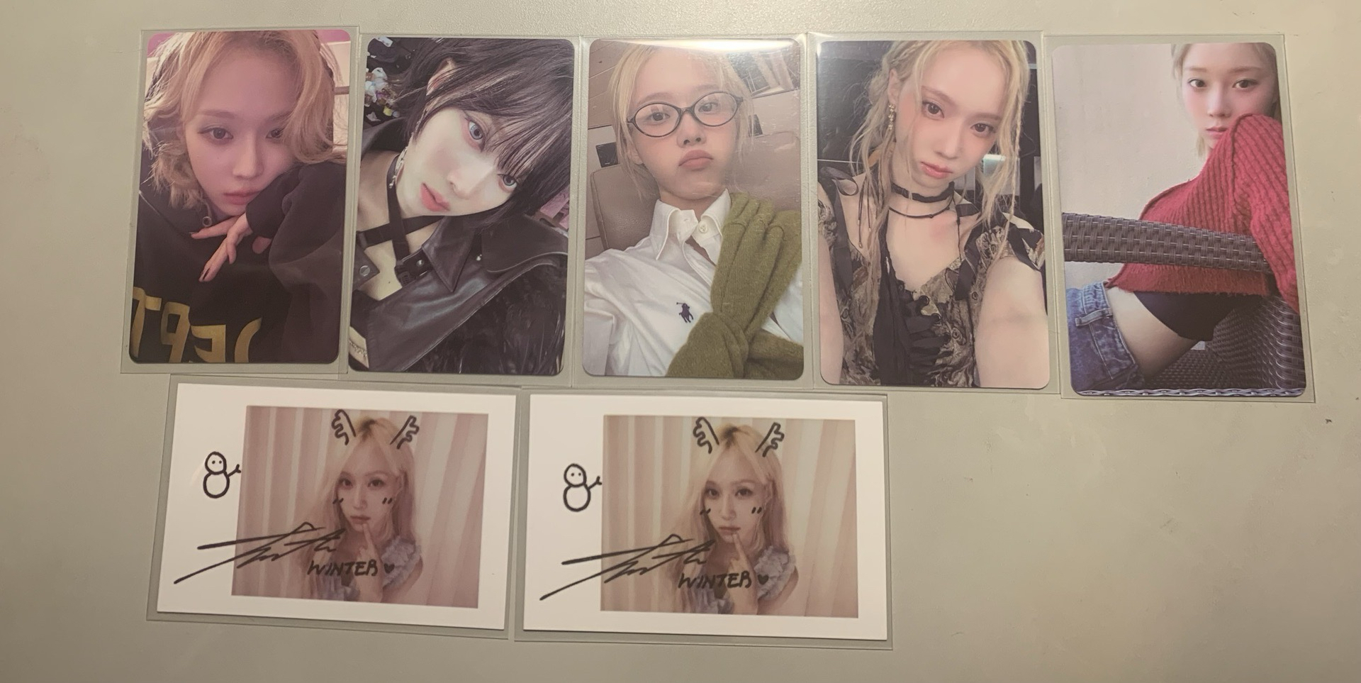 kms預售冬一套 中文卡背