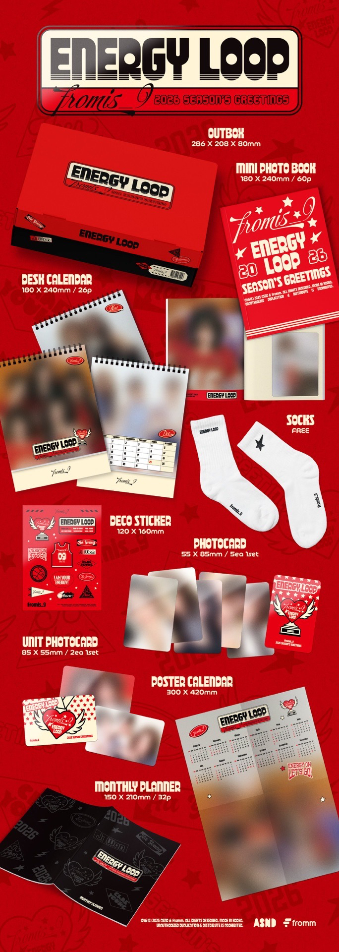 2026 fromis_9 Season’s Greetings