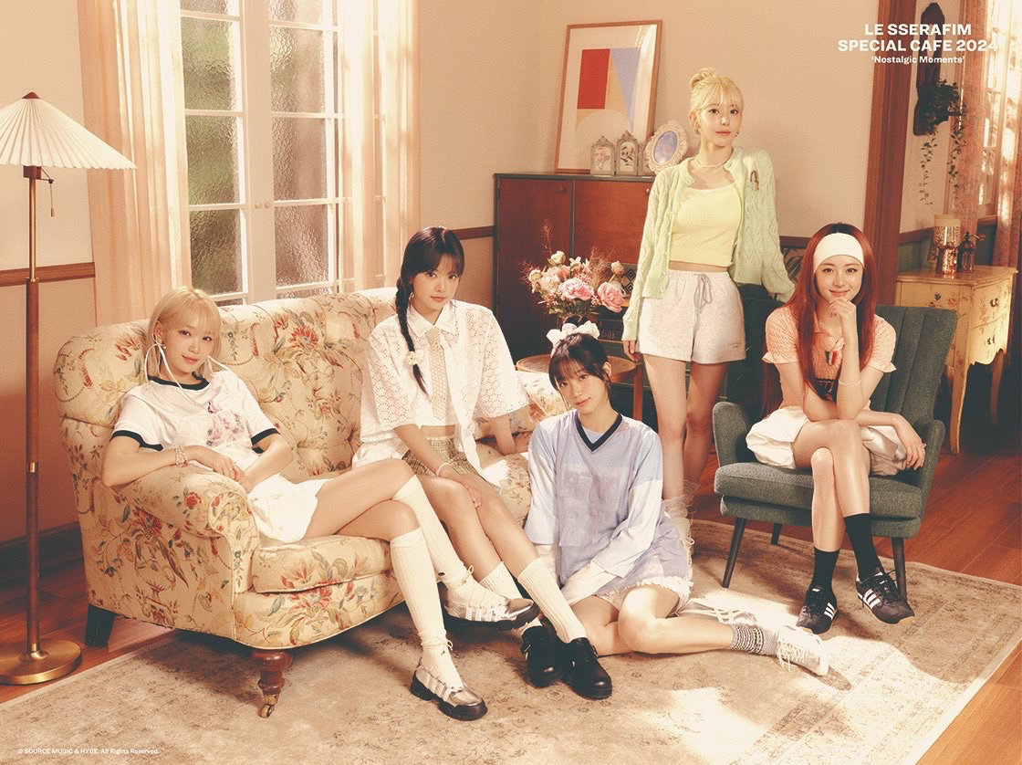 LE SSERAFIM SPECIAL CAFE 2024