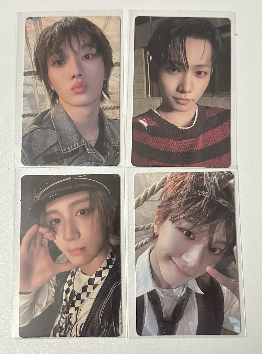 成淏、宰鉉、李涵、雲鶴各一