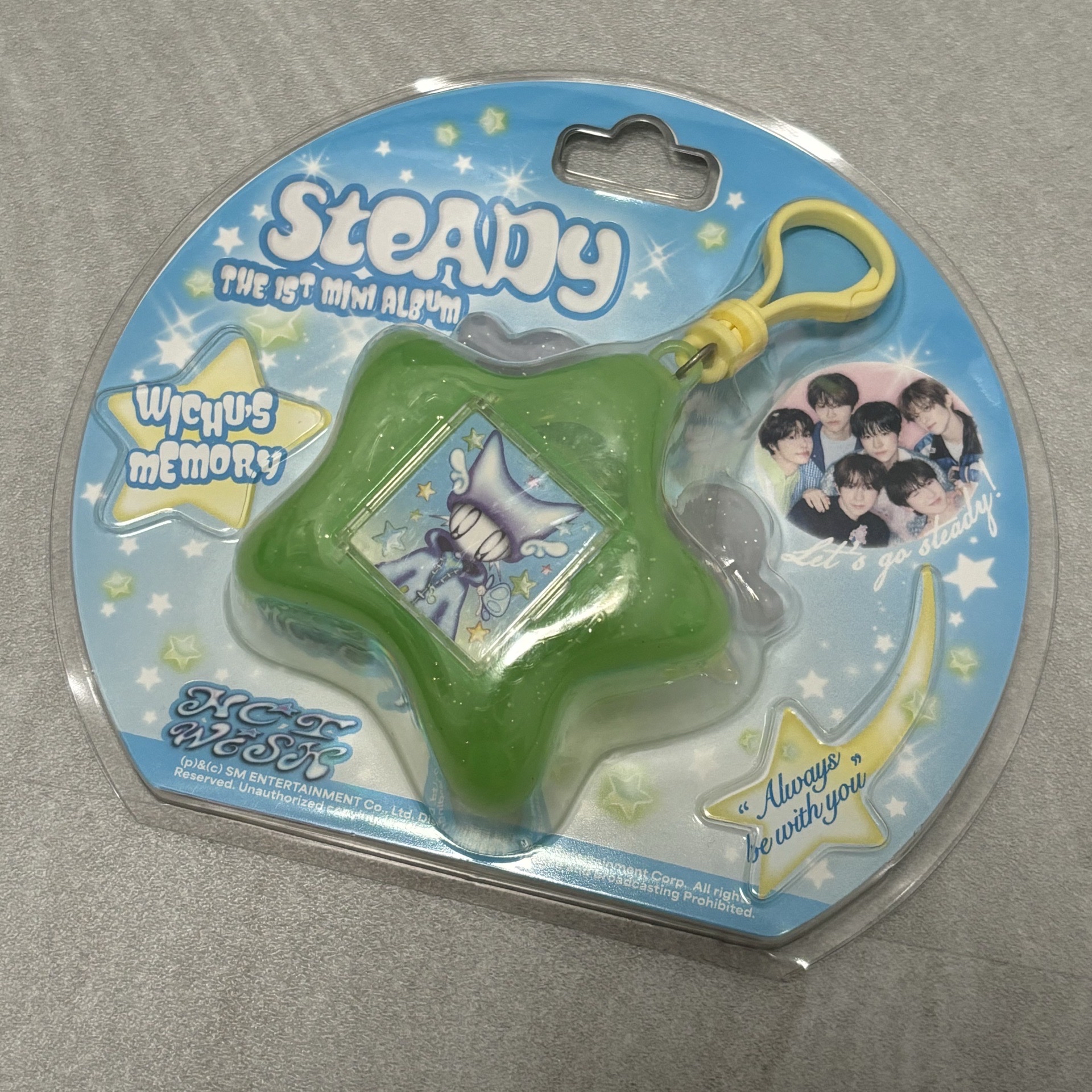 （保留中）steady keyring yushi 紅版