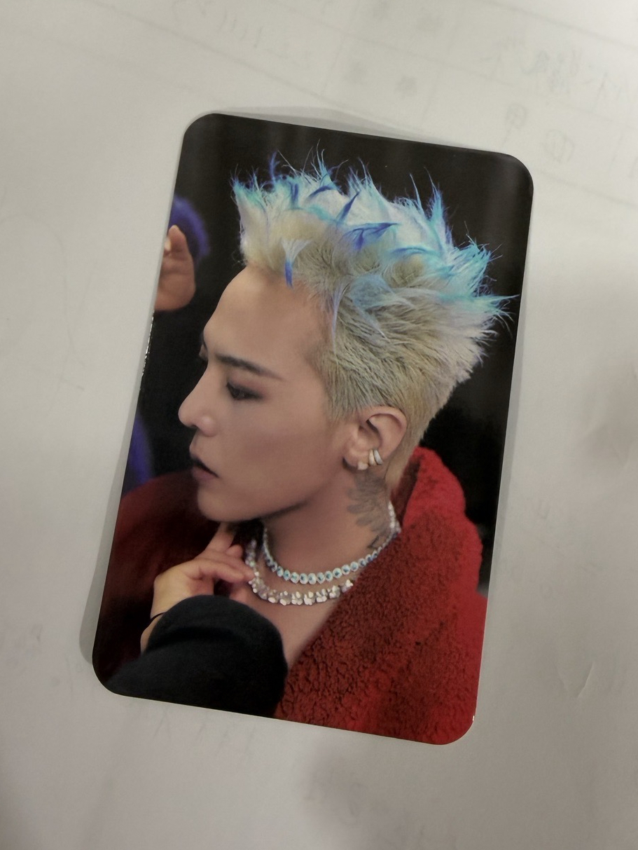 GD第二週電影特典小卡