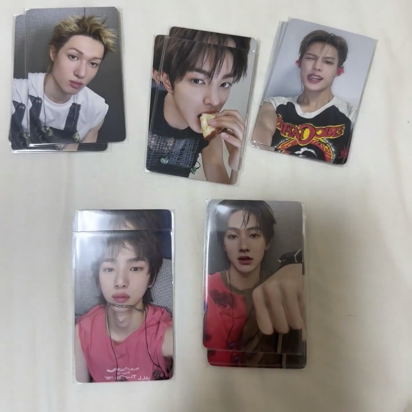 日咖幸運小卡們！