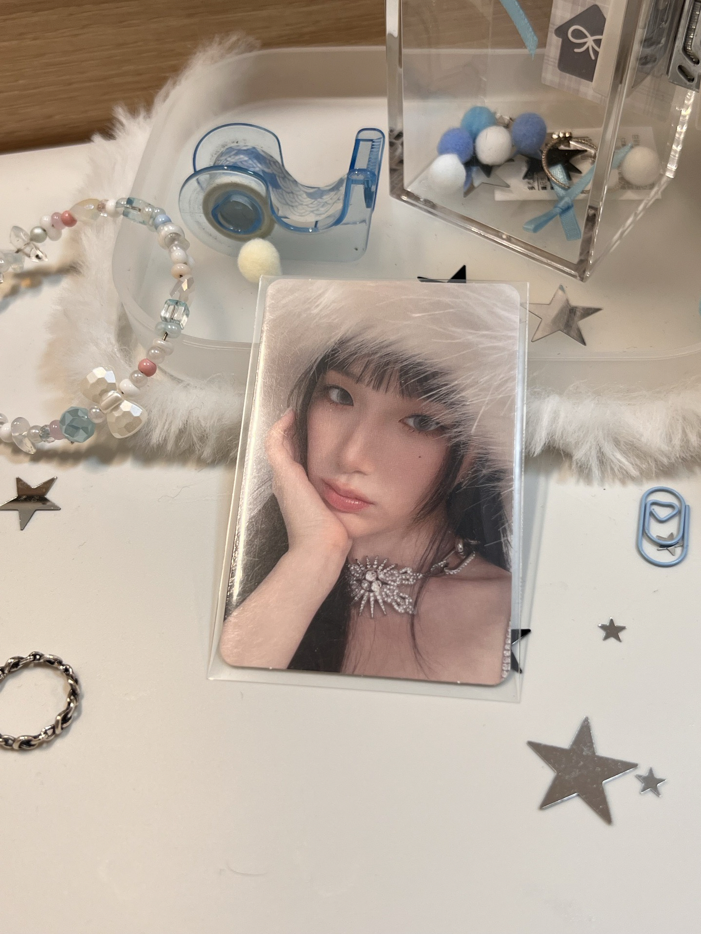 日曆卡背雪帽刷