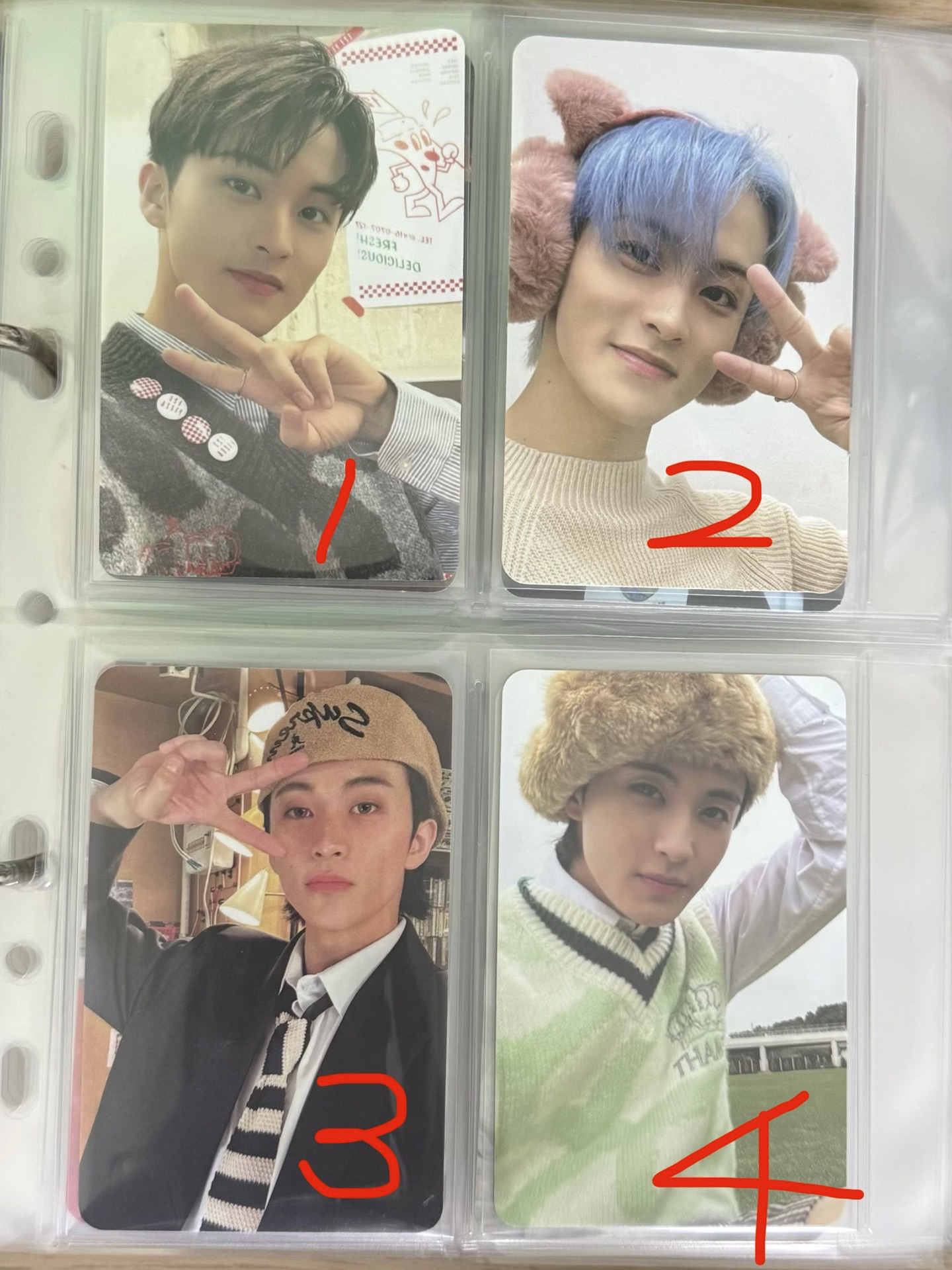 NCT 李馬克 MARK/專卡 年曆卡 周邊卡 隨機卡