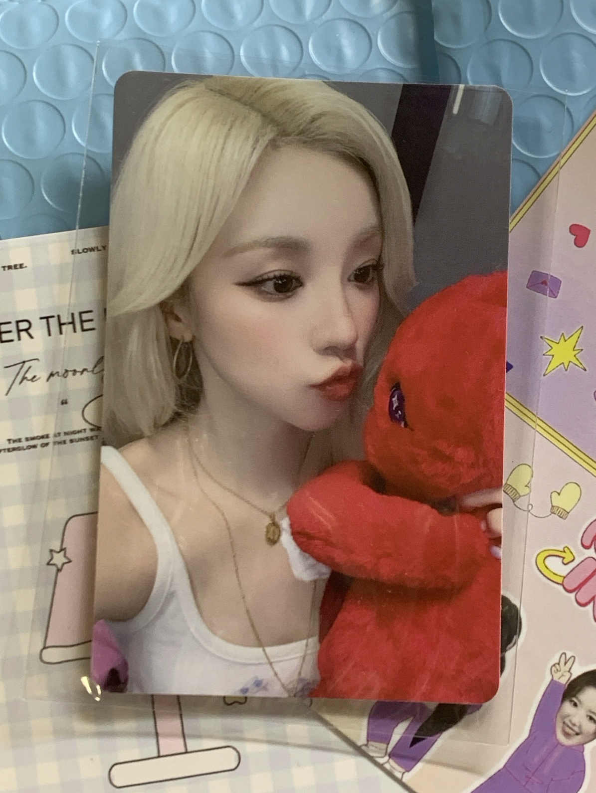 雨琦快閃店娃娃小卡