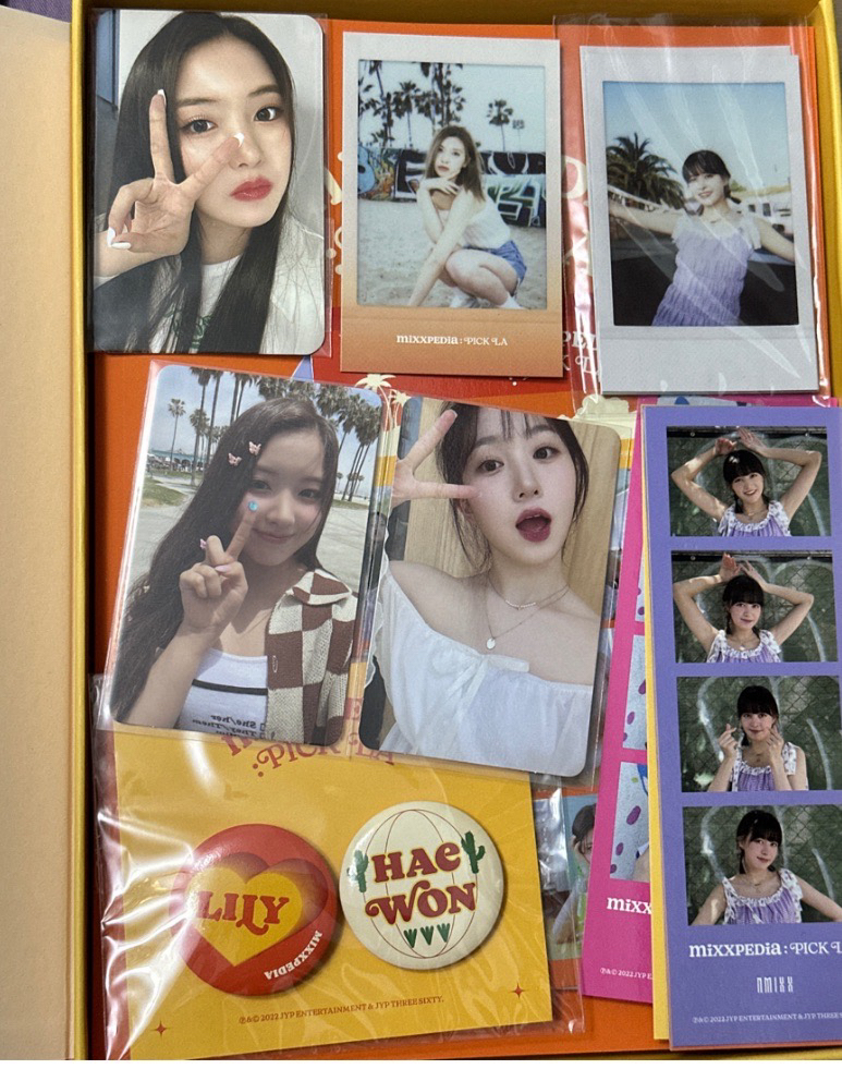 NMIXX LA寫真全套 含特典及預購拍立得