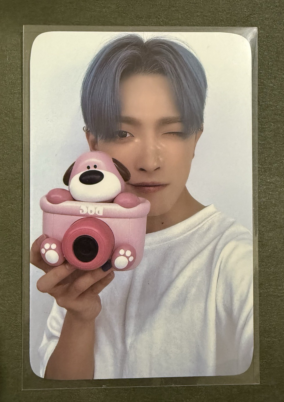 outlaw快閃店LD 拿狗狗相機中