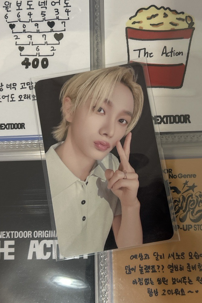 朴成淏 The Action AM LD 幸運卡