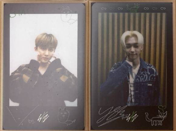 Stray kids 徐彰彬 李龍馥 ODDINARY sw 2.0 C版 幸運卡 