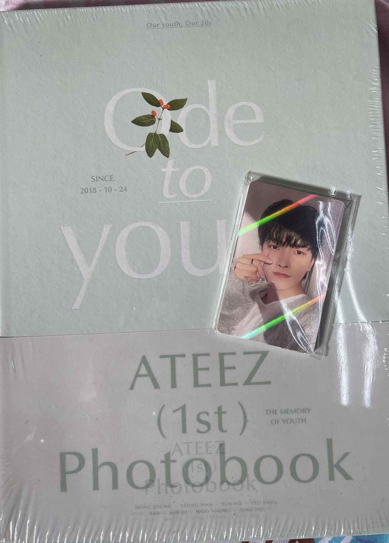 ATEEZATEEZ 1ST PHOTOBOOK;ODE TO YOUTH寫真集/ 回憶錄】ATEEZ