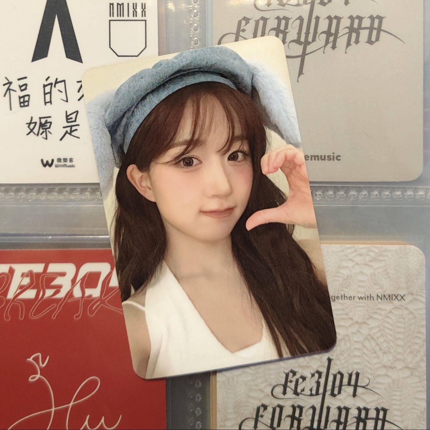 Haewon am幸運卡 兔帽嫄