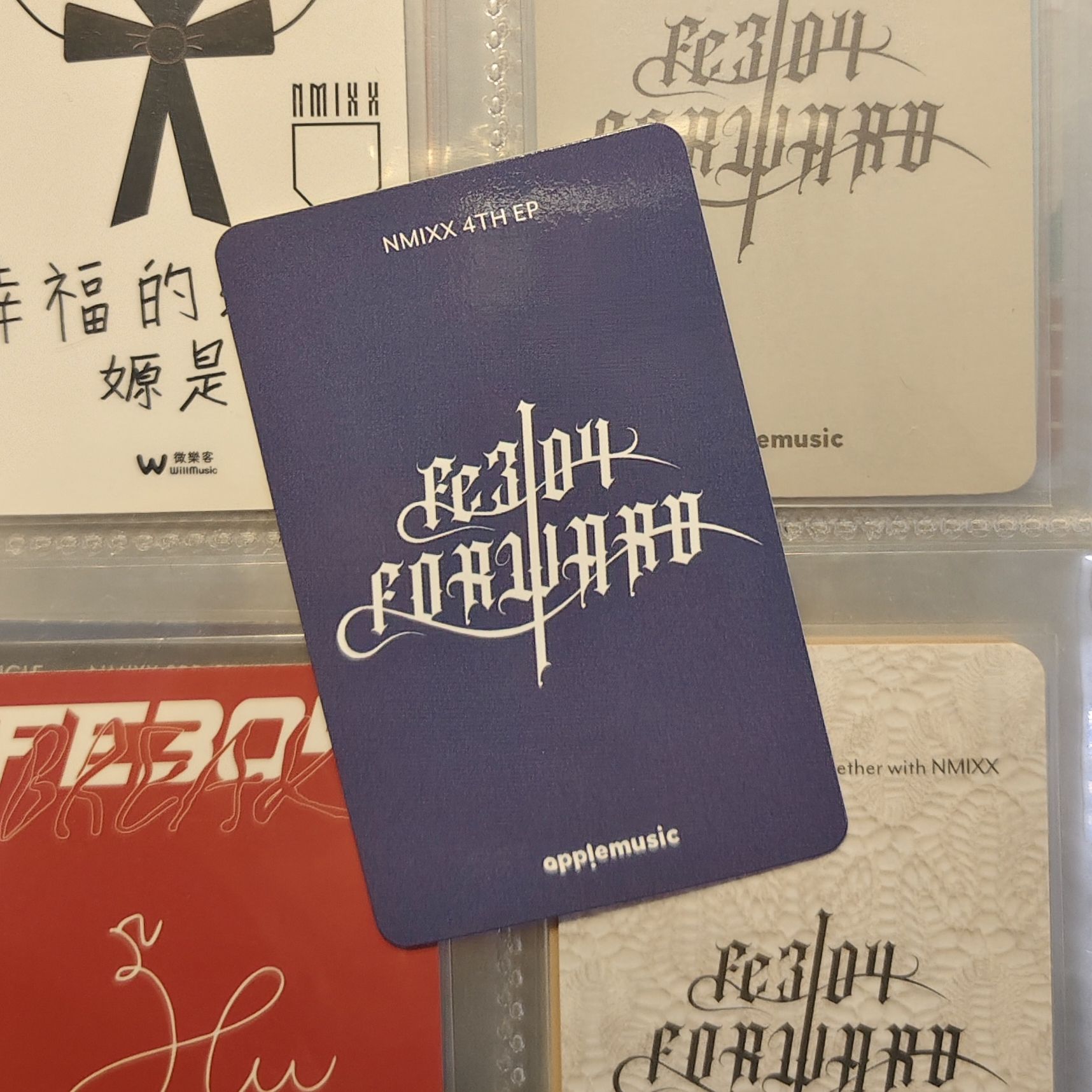 Haewon am幸運卡 兔帽嫄