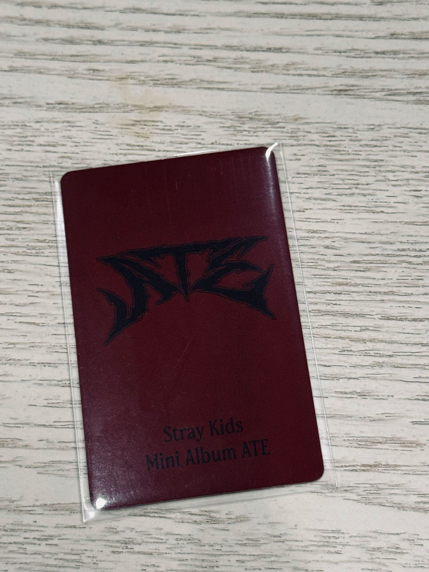 ATE jyp 特典卡 旻