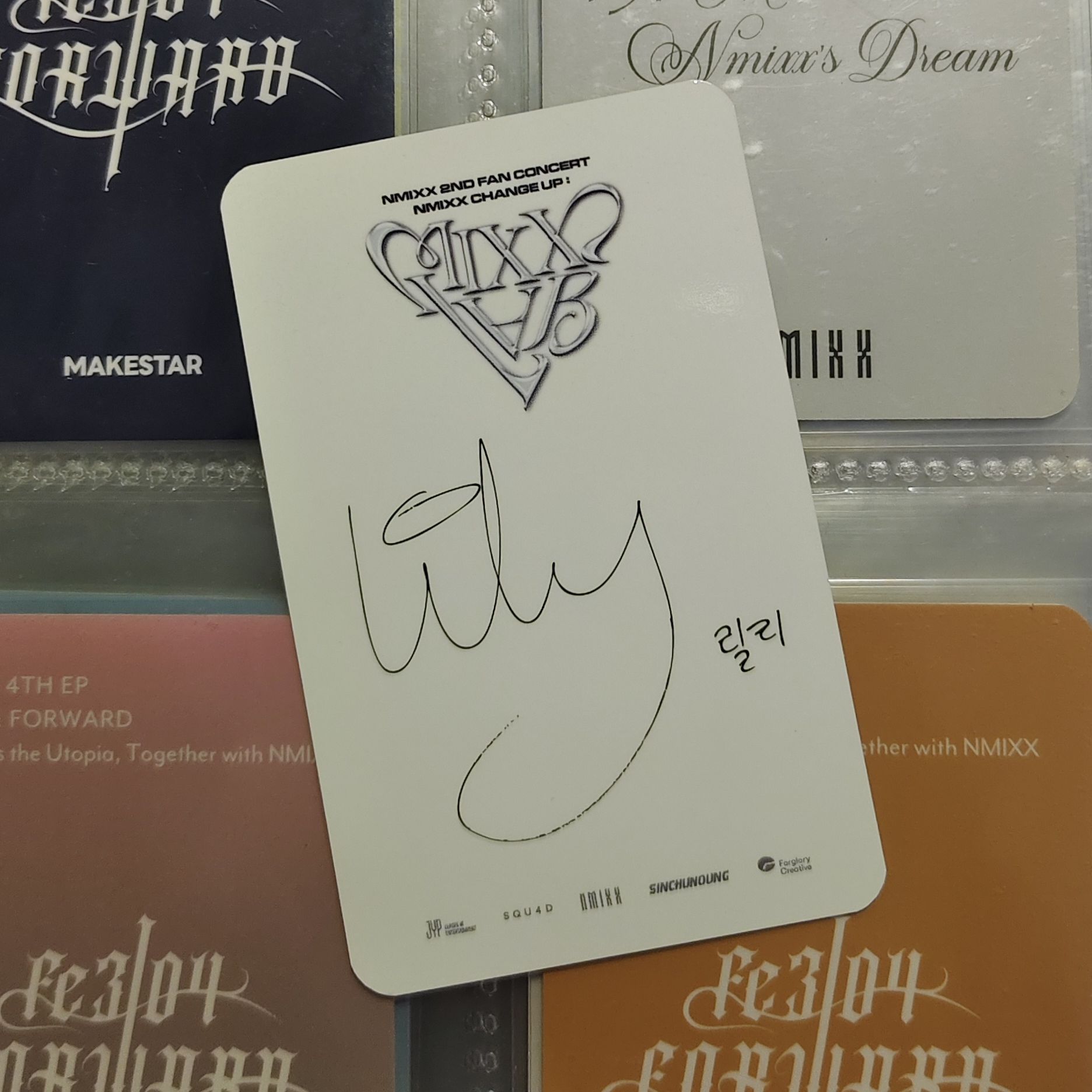 Lily 4/19台北入場卡