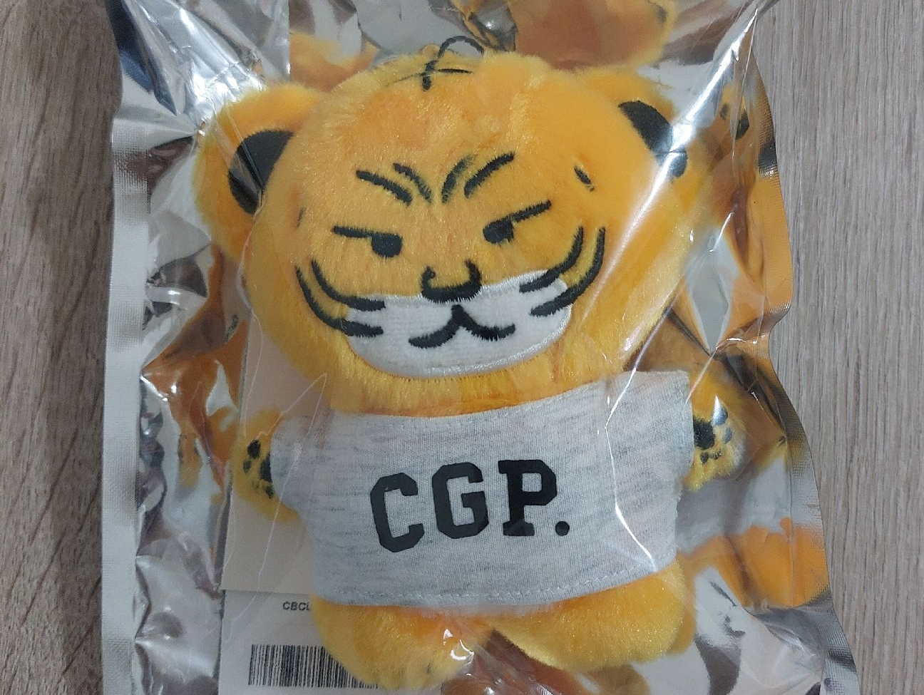 Hoshi x Codegraphy 聯名老虎吊飾娃娃