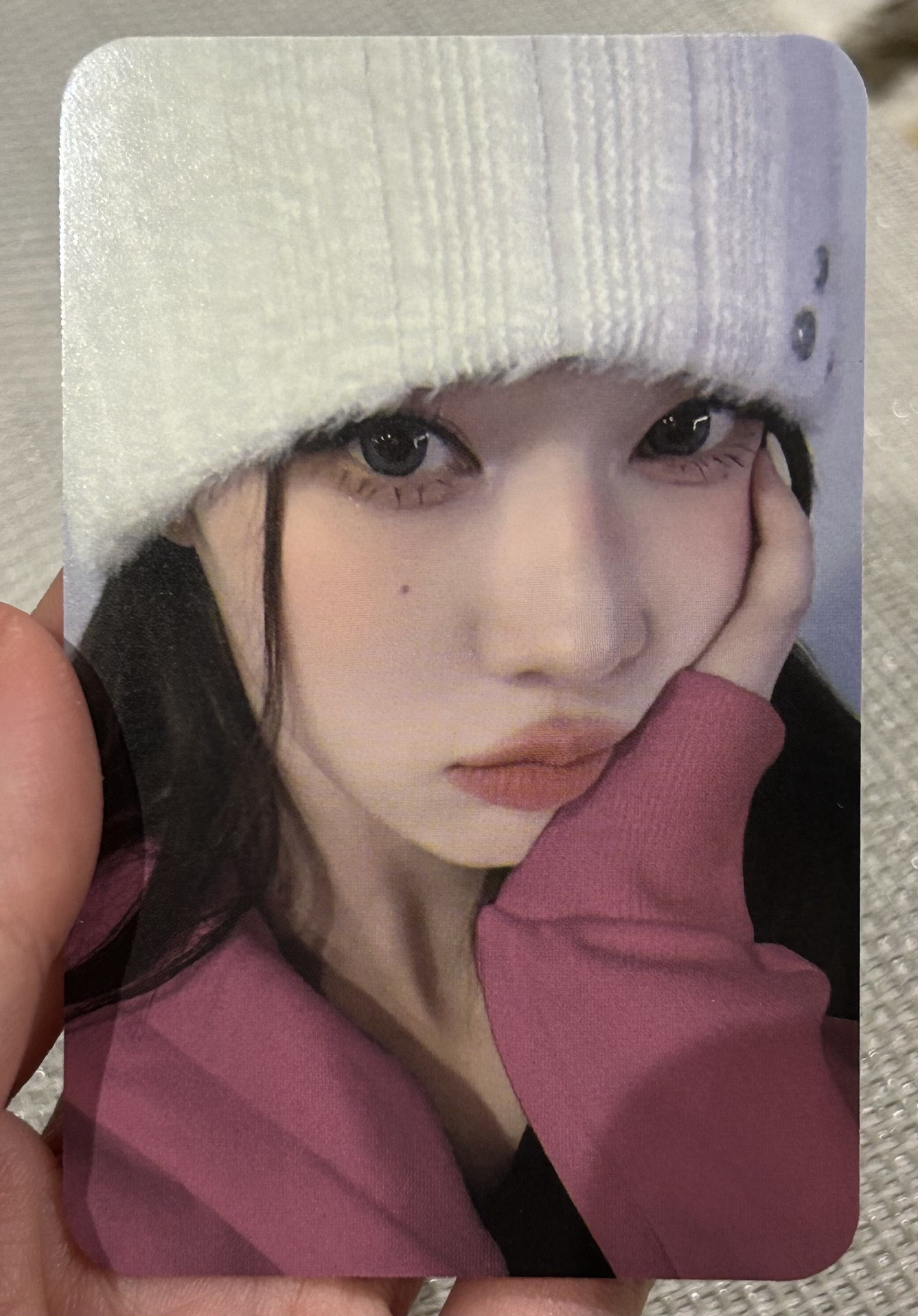 安可場週-粉外套冬卡