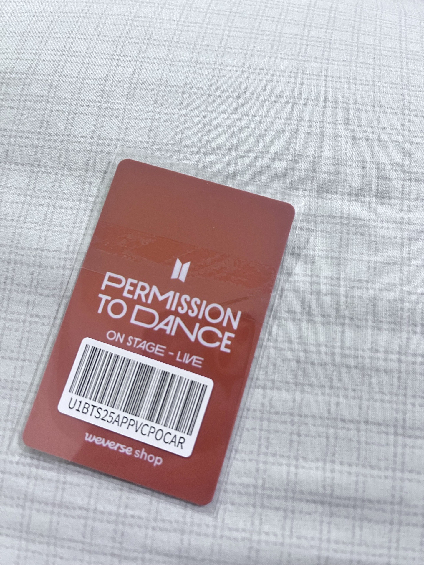 BTS PTD Live wvs 特典卡 首週特典 V 泰亨