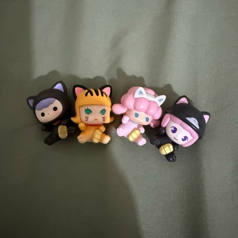 泡泡萌粒 招財貓系列molly