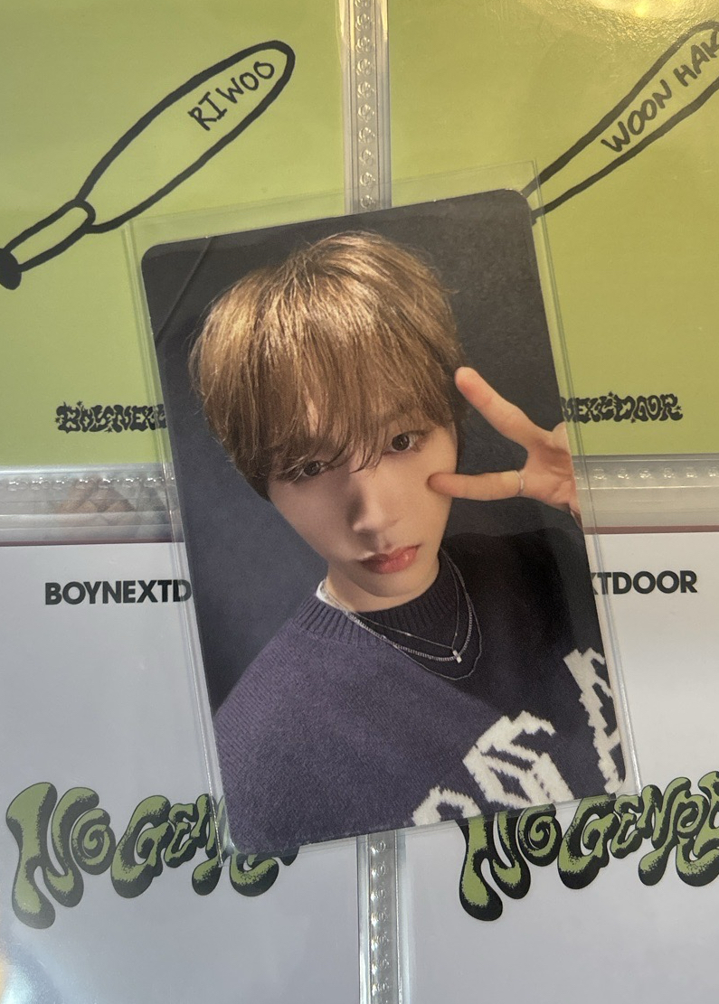 漢東旼 No Genre CU 特典卡