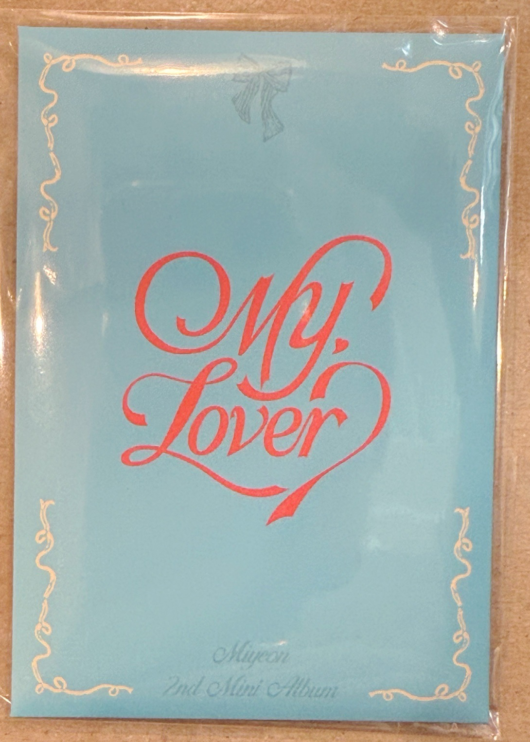 i-dle My Lover 快閃店 麵 小卡組