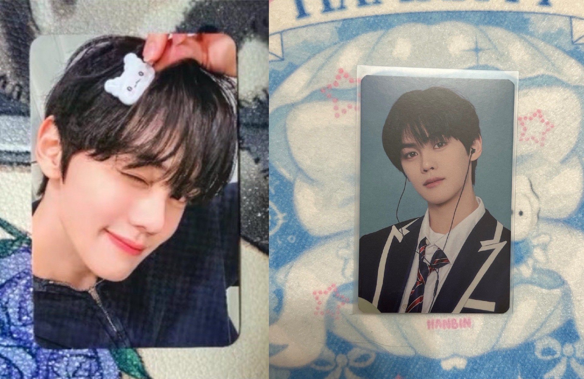 zb1 金奎彬 曼谷簽售 髮夾卡