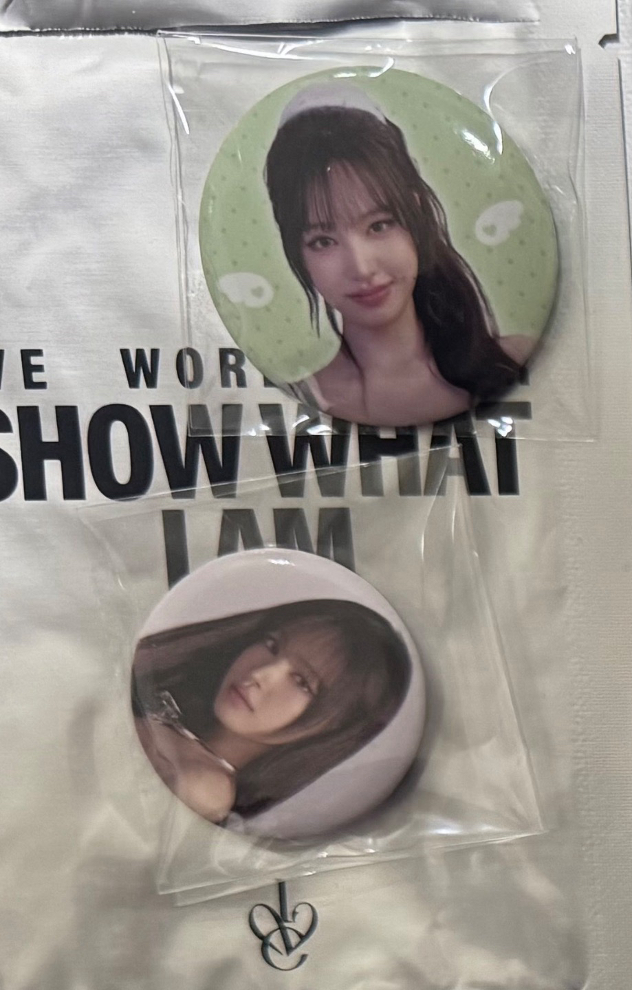 IVE 二巡 周邊 徽章 栗 Liz