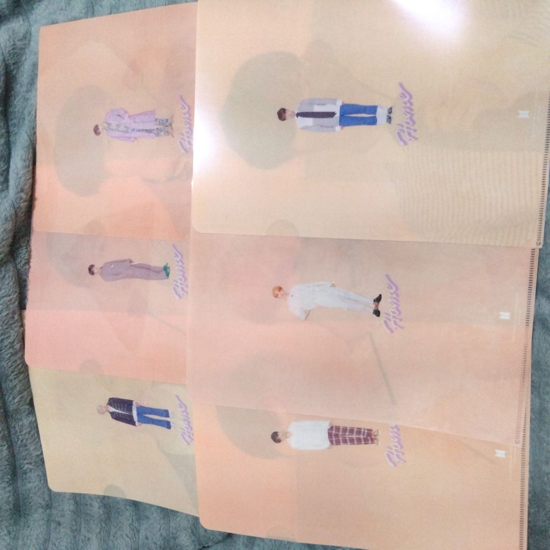 BTS Home 快閃 A4資料夾 L夾 