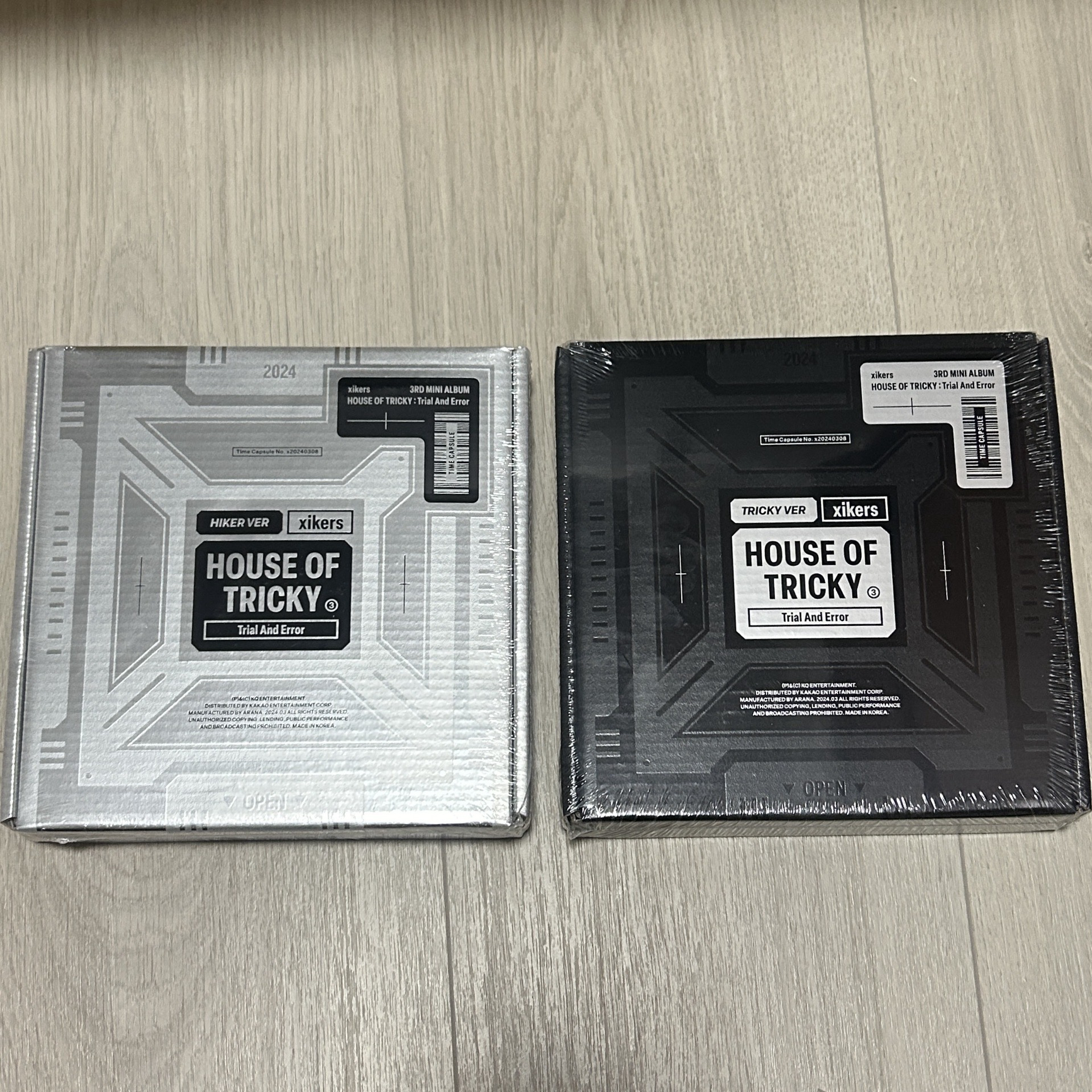 xikers [HOUSE OF TRICKY : Trial And Error] 迷三未拆專/特典卡