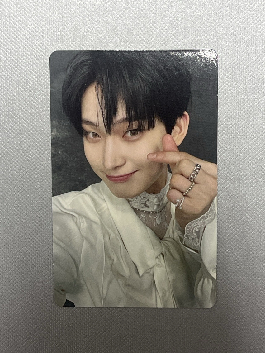 DIMENSION : 閃光（SENKOU） 專輯卡 單封白衣比心禹