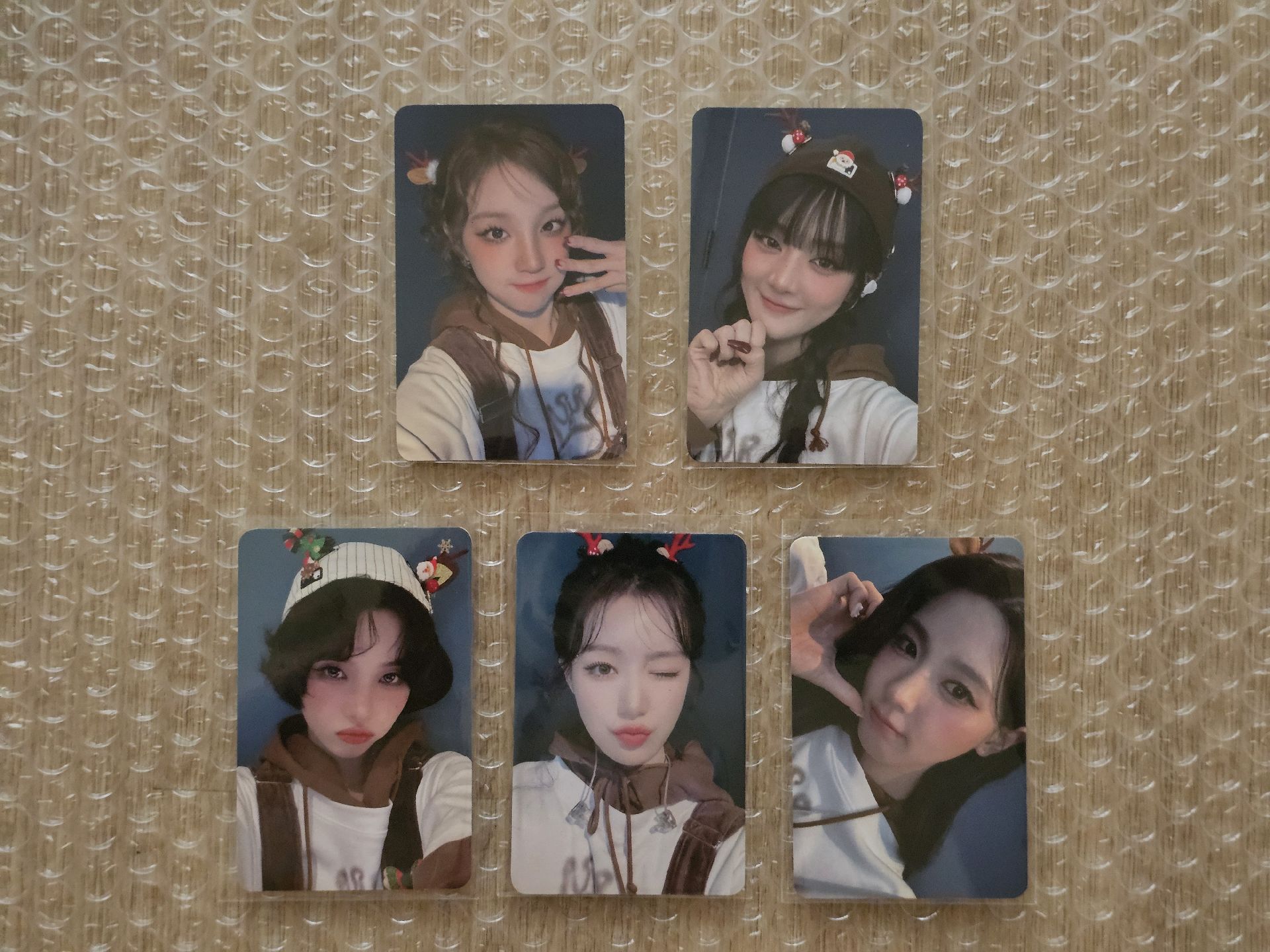 [ i-dle* ] K4通路 線上下幸運卡 聖誕小鹿