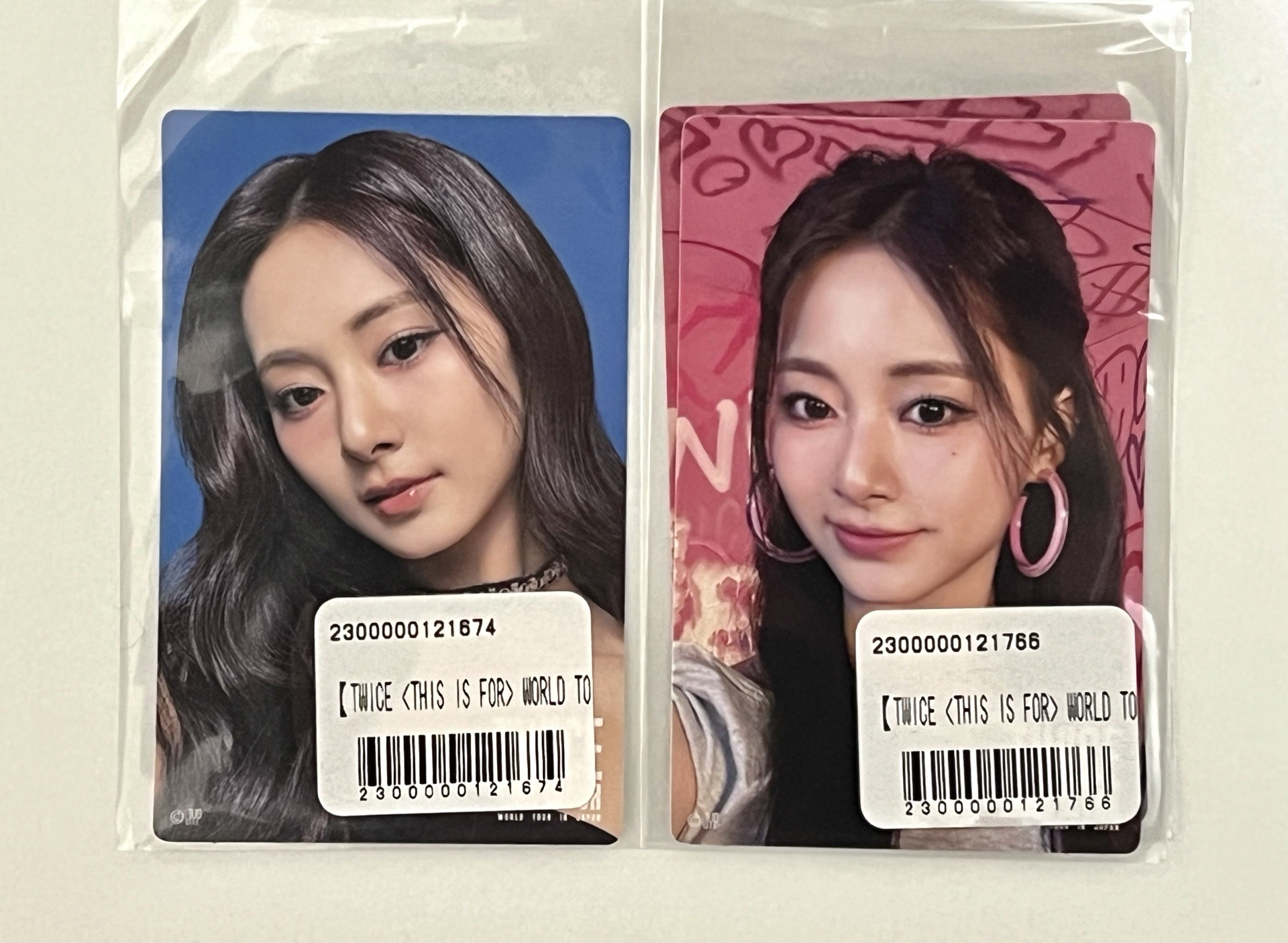 TWICE｜子瑜｜日巡 線上一番賞 卡貼