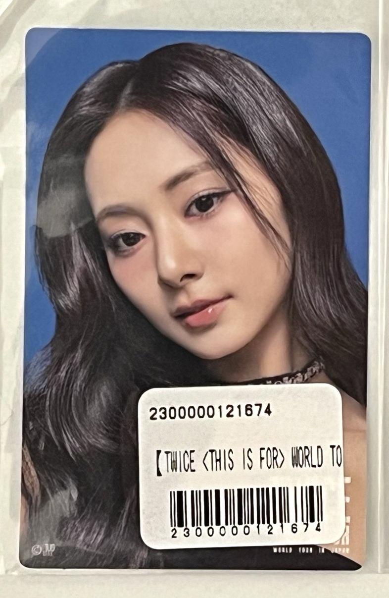 子瑜｜一番賞卡貼(藍)