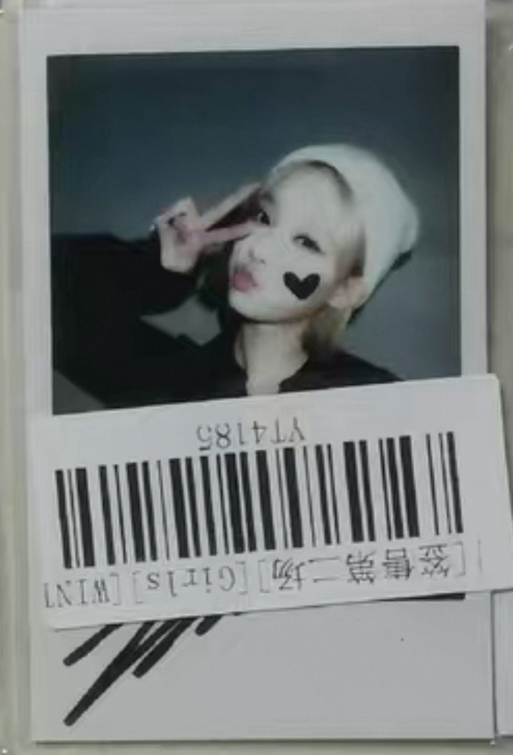 girls 時期簽售拍立得冬 限量卡